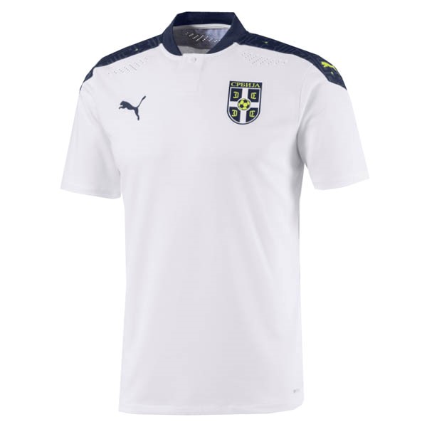 Tailandia Camiseta Serbia Segunda equipo 2020 Blanco